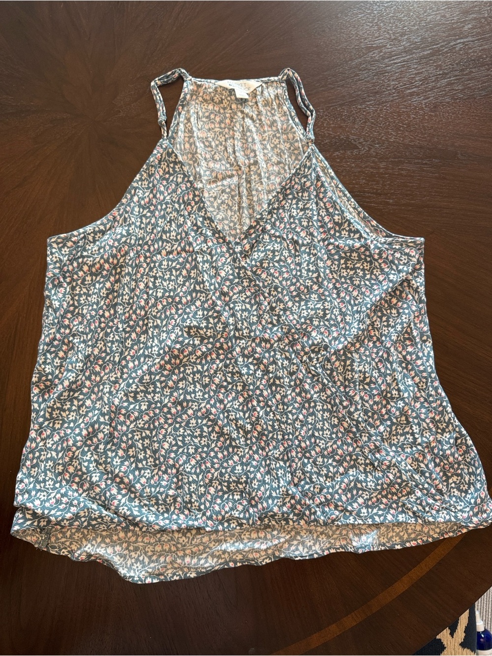 Market & Spruce Mac Surplice Top - Picture 3 of 4